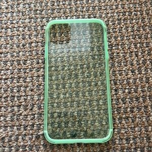 Clear and aqua iPhone case iPhone 11 Pro Max